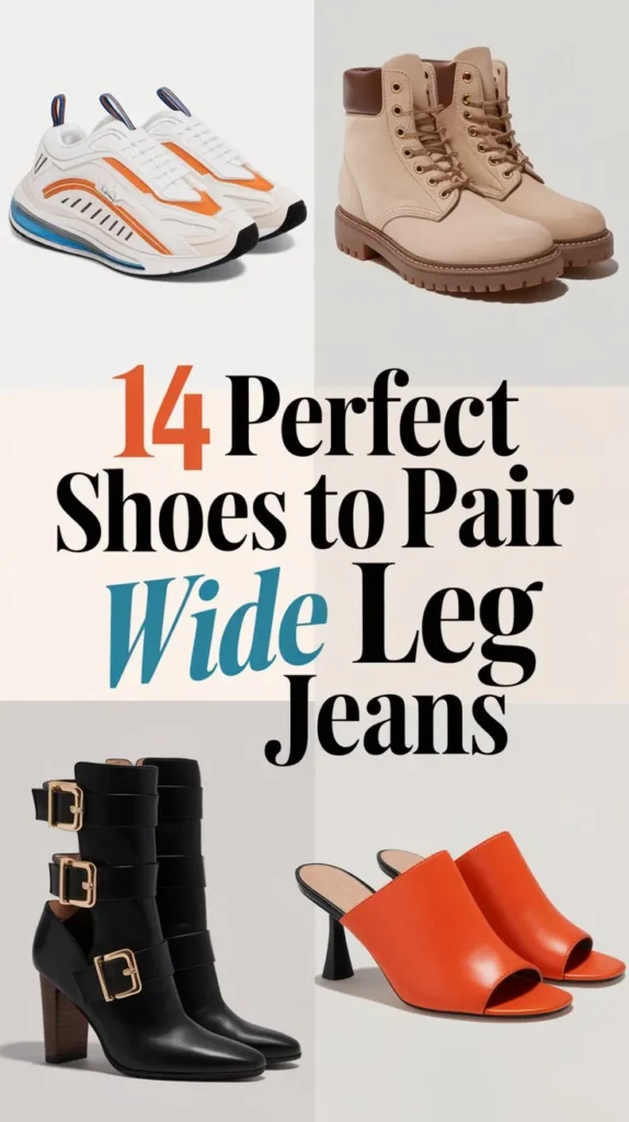 14 Shoes to Wear With Wide Leg Jeans: A Comprehensive Guide