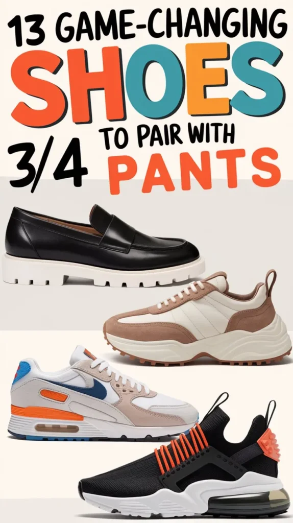 13 Top Picks for Shoes to Wear with 3/4 Pants: The Ultimate Guide