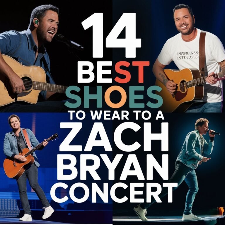 14 Best Shoes to Wear to a Zach Bryan Concert: Kick Off the Night