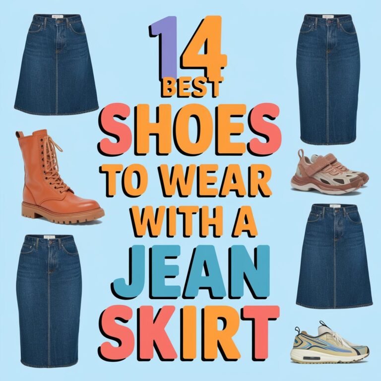 14 Best Shoes to Wear with a Jean Skirt: From Casual to Chic