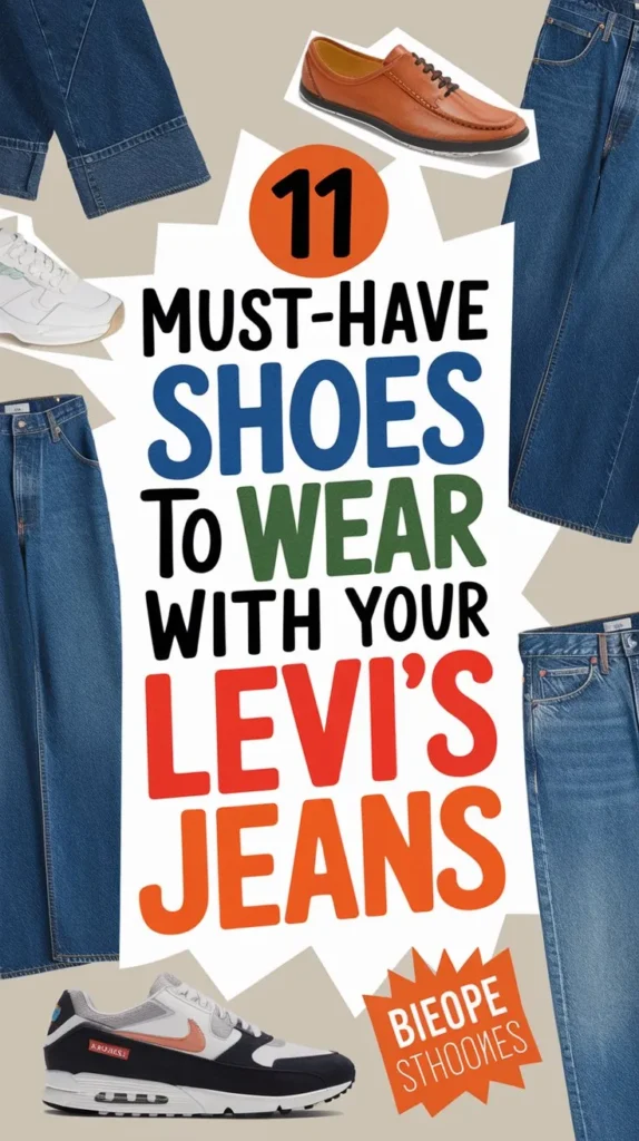 11 Shoes to Wear with Levi's 501 Jeans: The Perfect Pairing