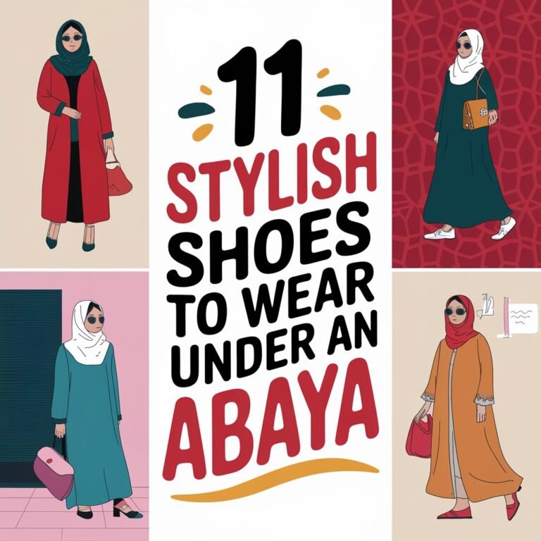 11 Stylish Shoes to Wear Under an Abaya: A Comprehensive Guide