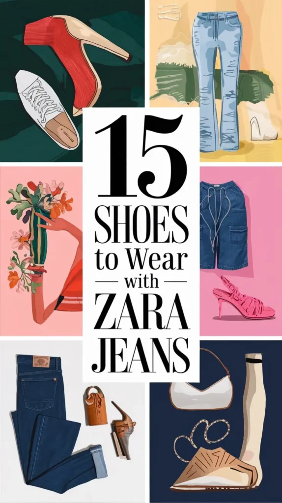 15 Best Shoes to Wear with Zara Jeans: Upgrade Your Denim Style