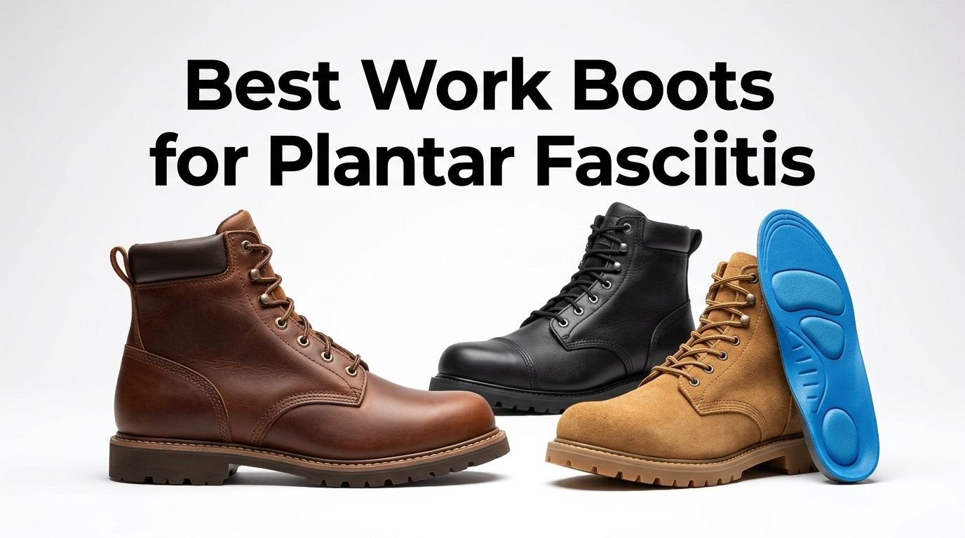 7 Best Work Boots for Plantar Fasciitis in 2026