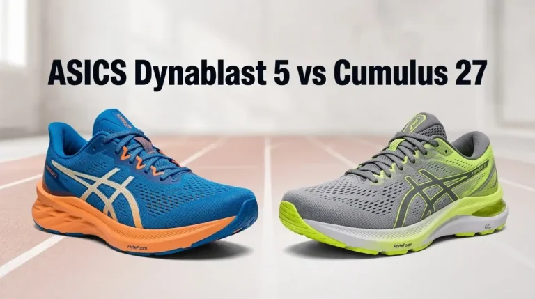 ASICS Dynablast 5 vs Cumulus 27: Which Neutral Running Shoe Wins?