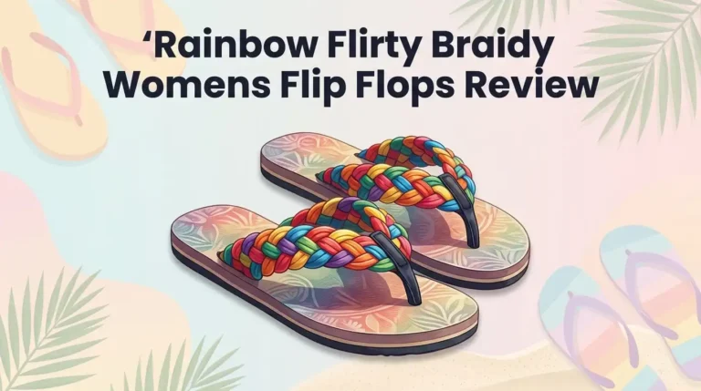 Rainbow Flirty Braidy Womens Flip Flops Review 2026: Worth Buying?