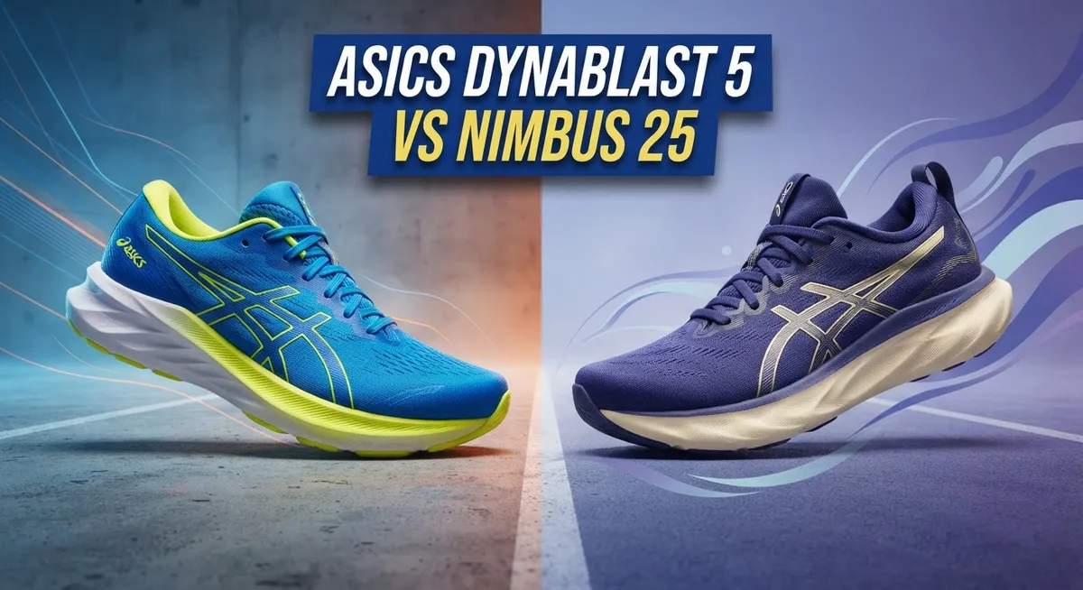 ASICS Dynablast 5 vs Nimbus 25: Which Running Shoe Is Right for You?